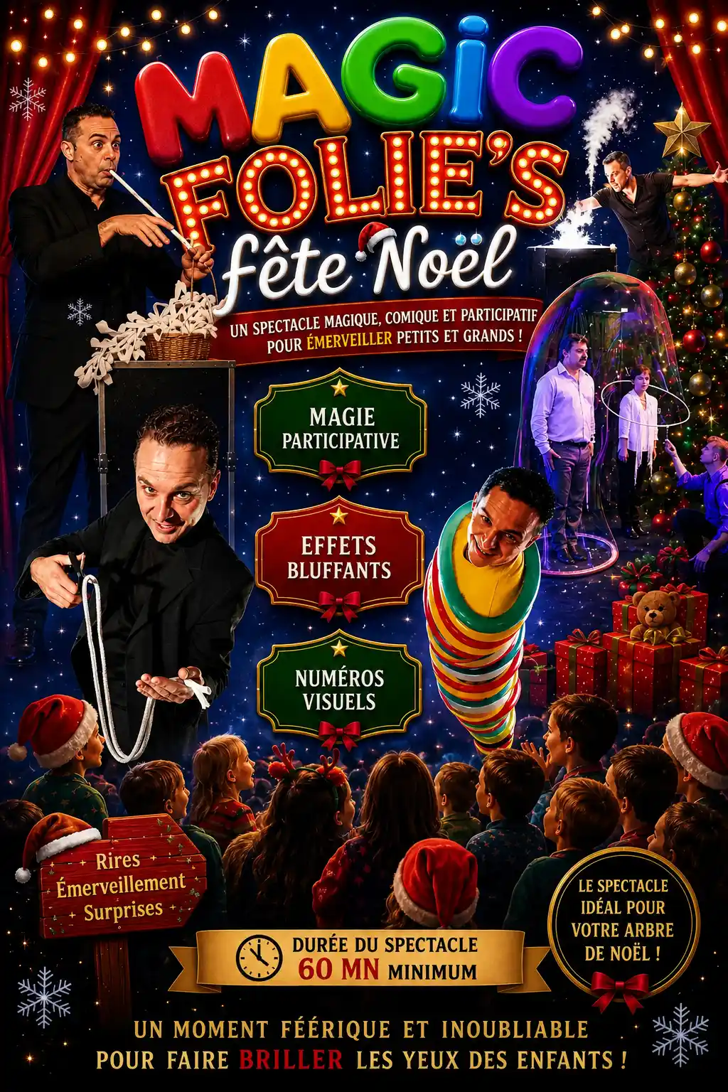 Magic Folie's - Spectacle de Noël