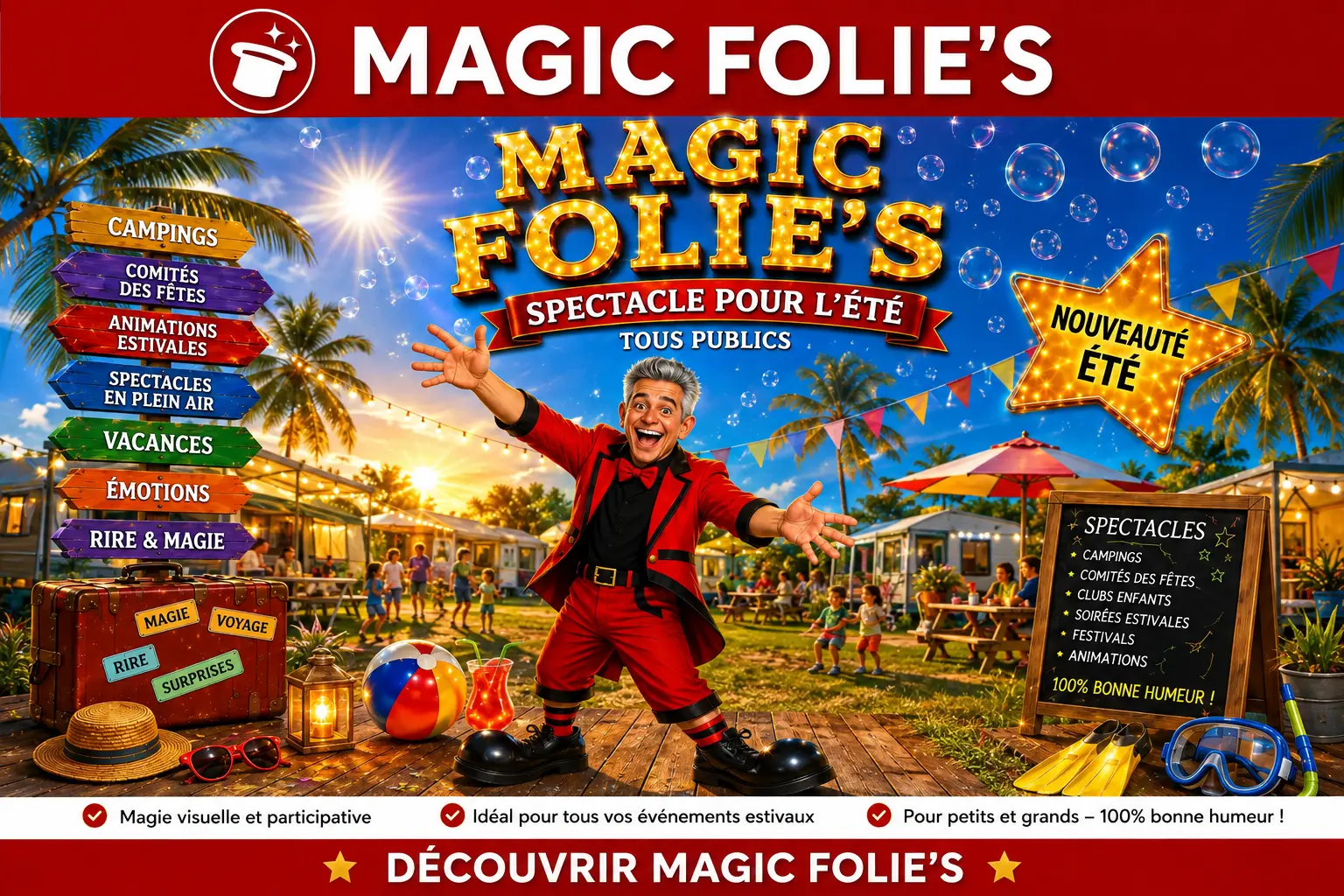 Magic Folie's - Spectacle été