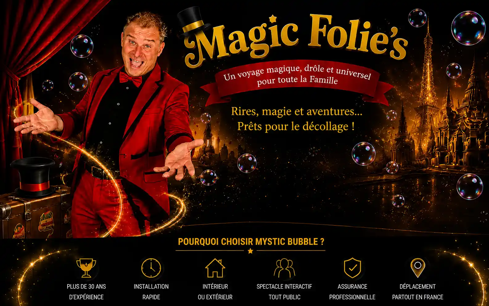 Magic Folie's - Spectacle de magie